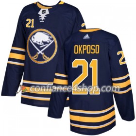 Adidas Maillot de Hockey Buffalo Sabres Kyle Okposo 21 2017-2018 Navy Authentic - Homme